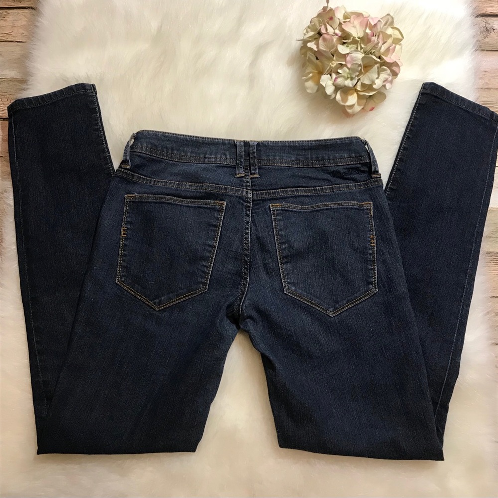 Dark Blue Skinny Jeans - Picture 5 of 6
